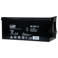 Acumulator UPS 12V/200Ah AGM 522x172x218mm megaBAT
