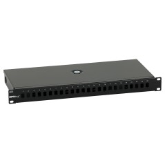 Patch panel fibră optică 24xSC simplex / LC duplex 19" Optisteel rackabil metalic neechipat ODF OPTISteel - 1