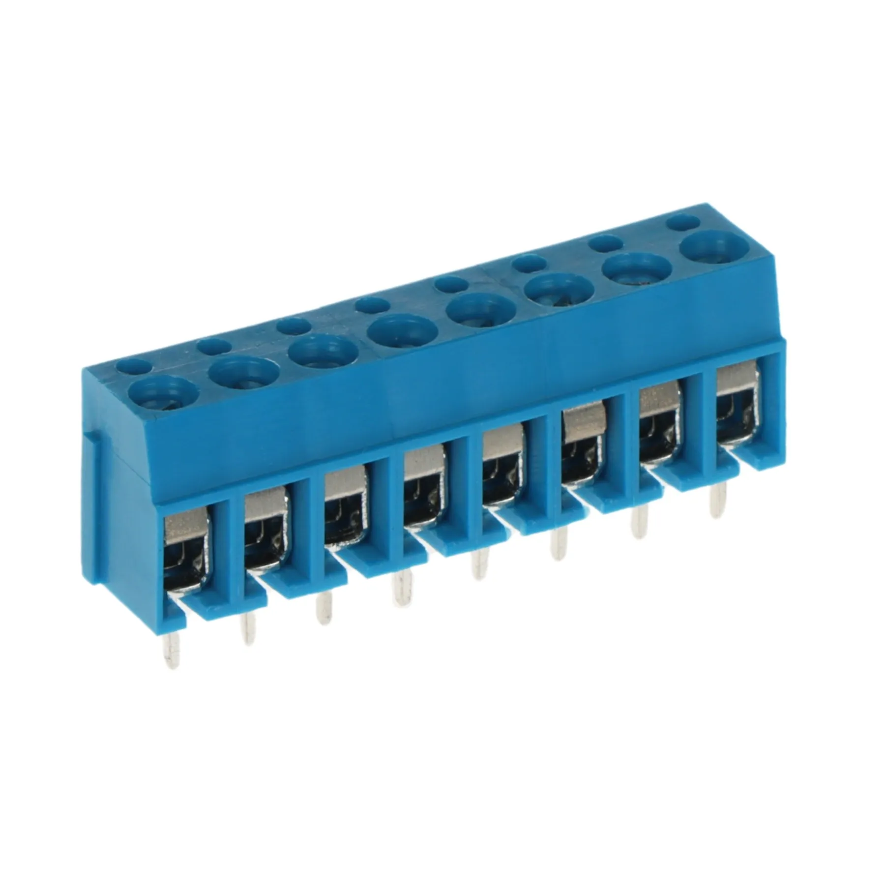 Regletă terminală albastră cu șurub pentru PCB 305-5.0-08P