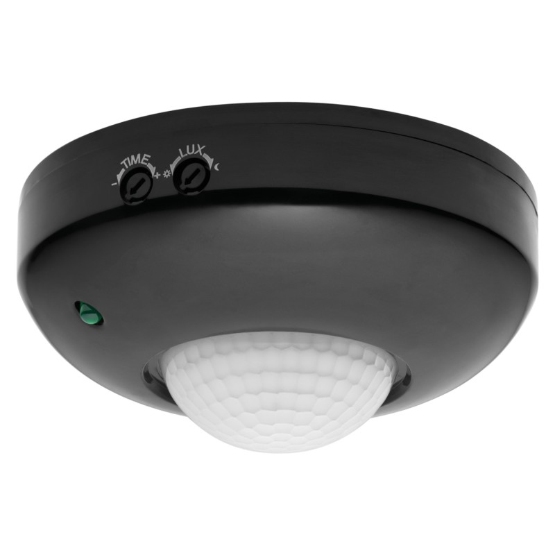 Detector de mișcare negru cu montaj tavan CR-203/B AC 1200W ORNO