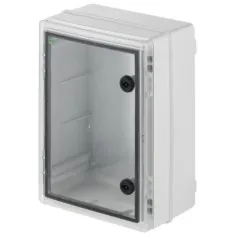 Carcasă de plastic etanșă 252X352X162mm Elektro-Plast Nasielsk ușă transparentă Elektro-Plast - 1