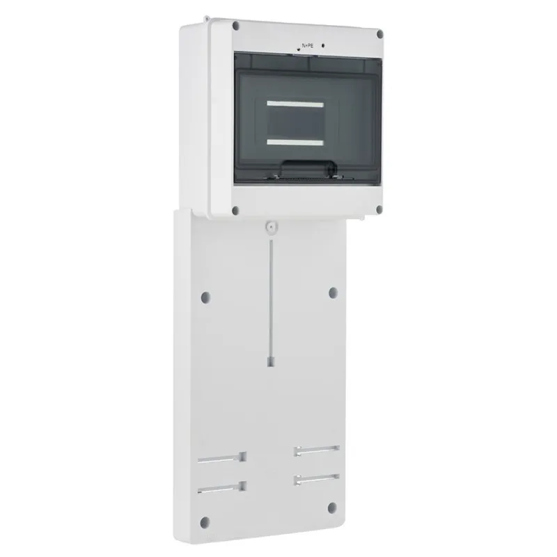 Rama suport contor trifazat cu tablou electric 9 module și ușă TL-3FZ+ZB+GL/EPN UNIVERSAL Elektro-Plast Nasielsk