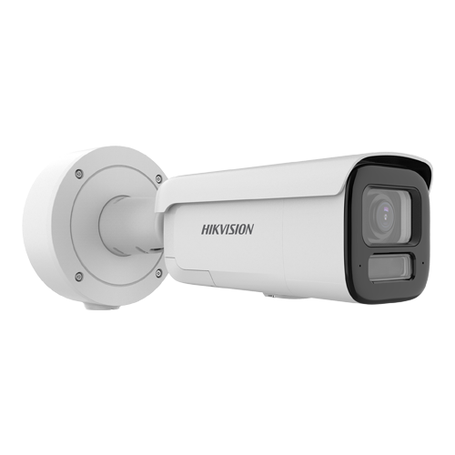 Camera IP AcuSeek, 4MP, lentila VF 2.8-12mm, IR 60m, WL 60m ColorVu3, Audio, Alarma Audio+Strobo, IK10 - HIKVISION DS-2CD2647G3-