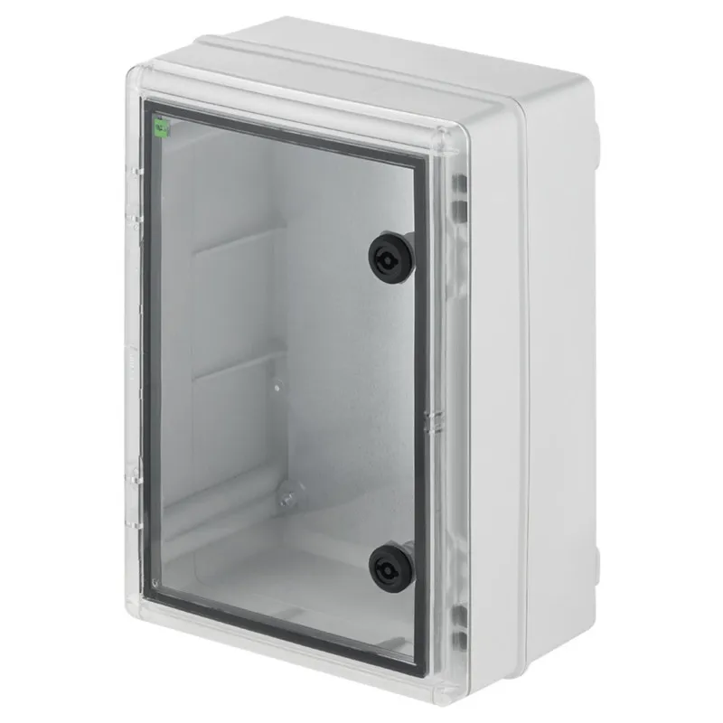 Carcasă de plastic etanșă 252x352x142mm Elektro-Plast Nasielsk ușă transparentă