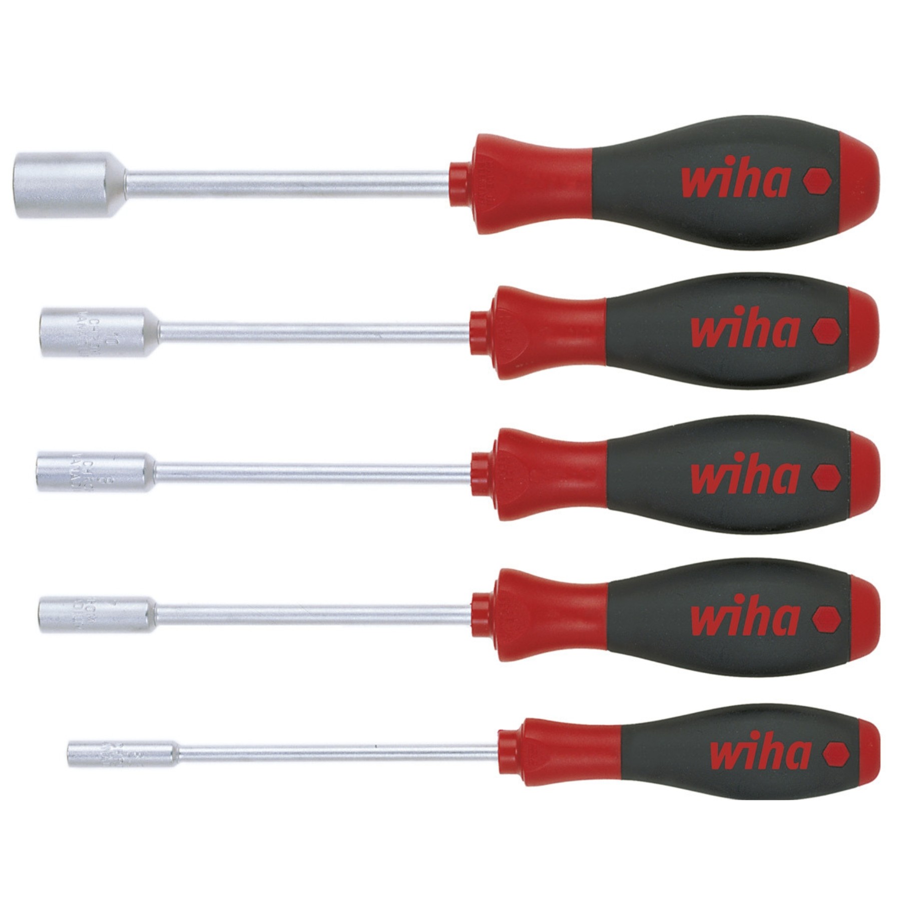 Set chei tubulare Wiha 01034 SoftFinish 5.5, 7.0, 8.0, 10.0, 13.0mm
