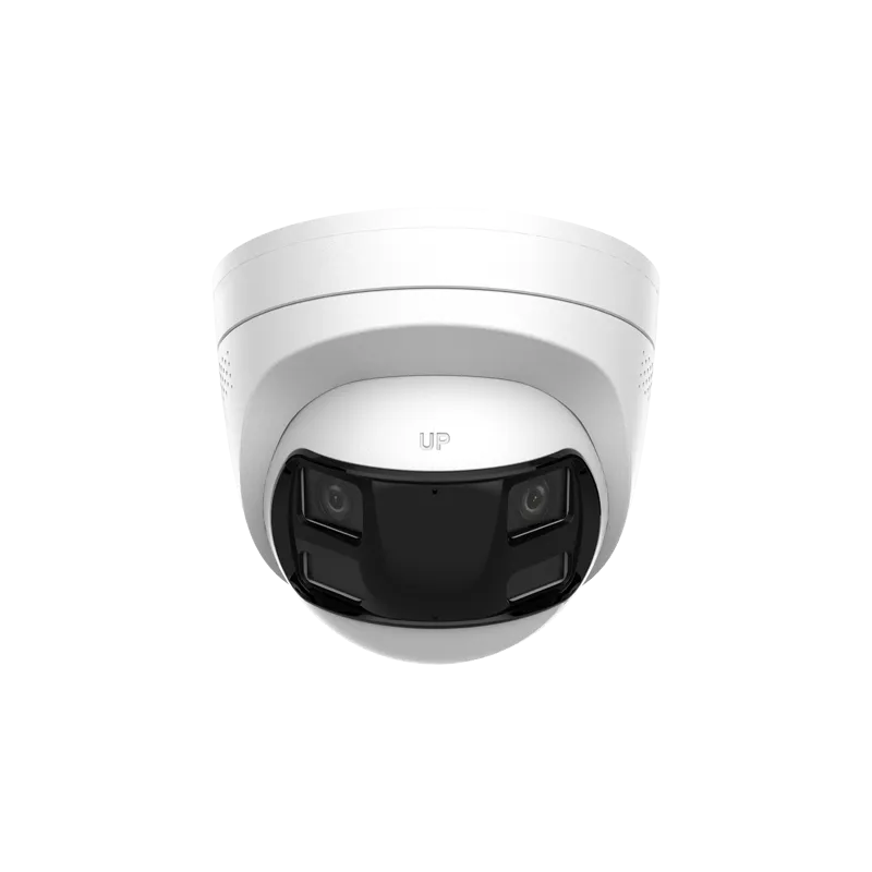 Camera IP Dual lens 6MP, 2 x lentila 2.8mm 180°, IR & WL 30m ColorVu, Audio+Stroboscop - HIKVISION DS-2CD1367G2HP-LIUF-SL-2.8mm