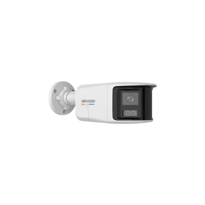Camera IP Dual lens 6MP, 2 x lentila 2.8mm 180°, IR & WL 30m ColorVu, Audio+Stroboscop - HIKVISION DS-2CD1T67G2HP-LIUF-SL-2.8mm