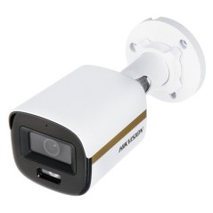 ColorVu, Dual Light - Camera analog 2MP, lentila 2.8mm, IR 20m, WL 20m, TVI/AHD/CVI/CVBS, Mic. - HIKVISION DS-2CE10DF3T-LFS-2.8m