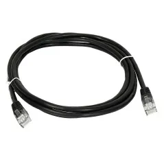 Patchcord RJ45 UTP Cat5e 2m, negru, CCA, 24AWG Base Link - 1