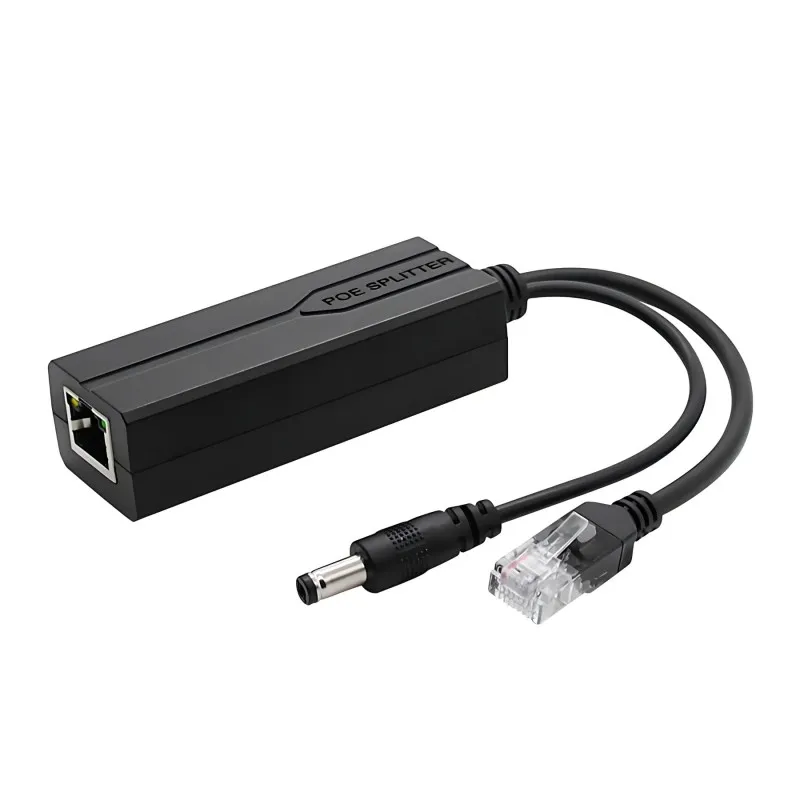 Convertor tensiune 48V/12V 1.2A POE-802.3AF/AT (alimentare+date pe UTP pentru camere ne-PoE) Delta Network