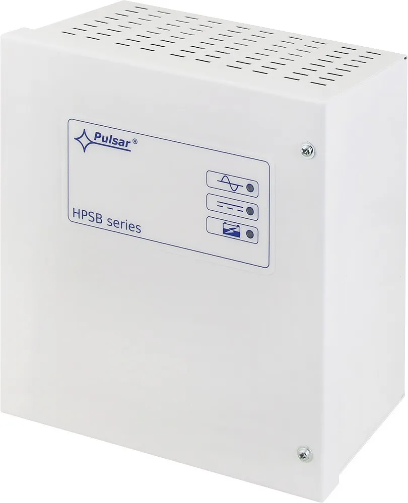 Sursă 12V/2.5A cu backup ulsar HPSB-12V2A-B cu spațiu acumulator de 7A