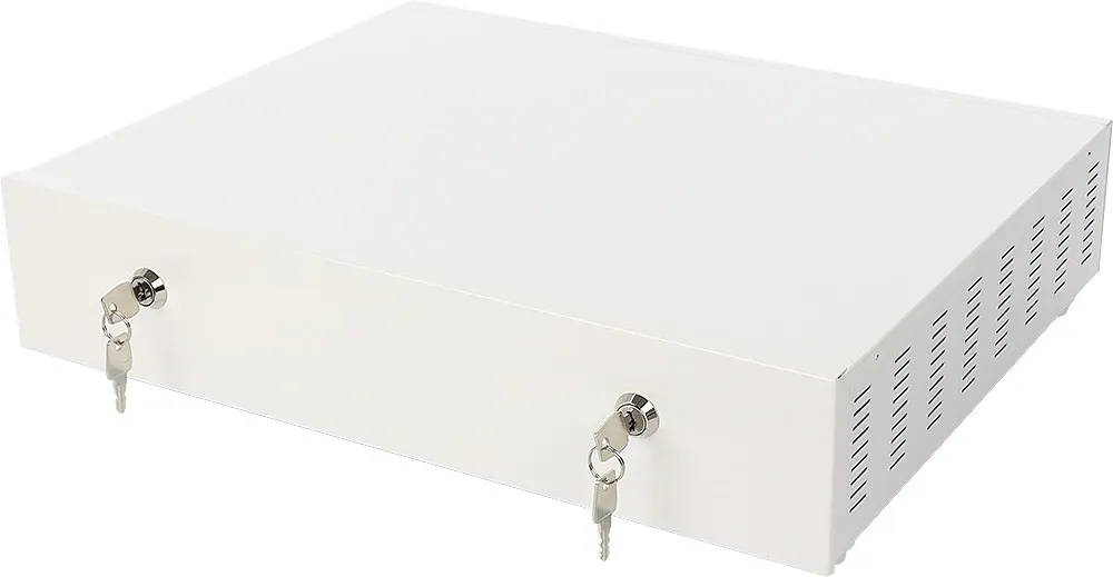 Carcasă DVR AWO483 orizontală, mediu, max. 455 mm lățime, albă, 2 yale