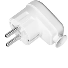 Ștecher schuko unghiular Orno 16A alb OR-AE-13305/W Orno ORNO - 1
