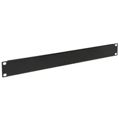 Panou mascare negru 1U rack 19" Z19-1U Signal (2 buc) - 1