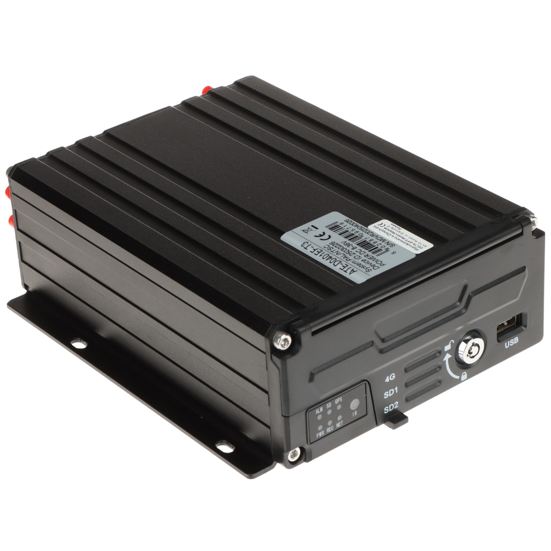 DVR auto 4 canale AHD FullHD GPS,WiFi,accelerometru, 1xcartela SIM 2xSD 1xHDD ATE D0401EF-T3