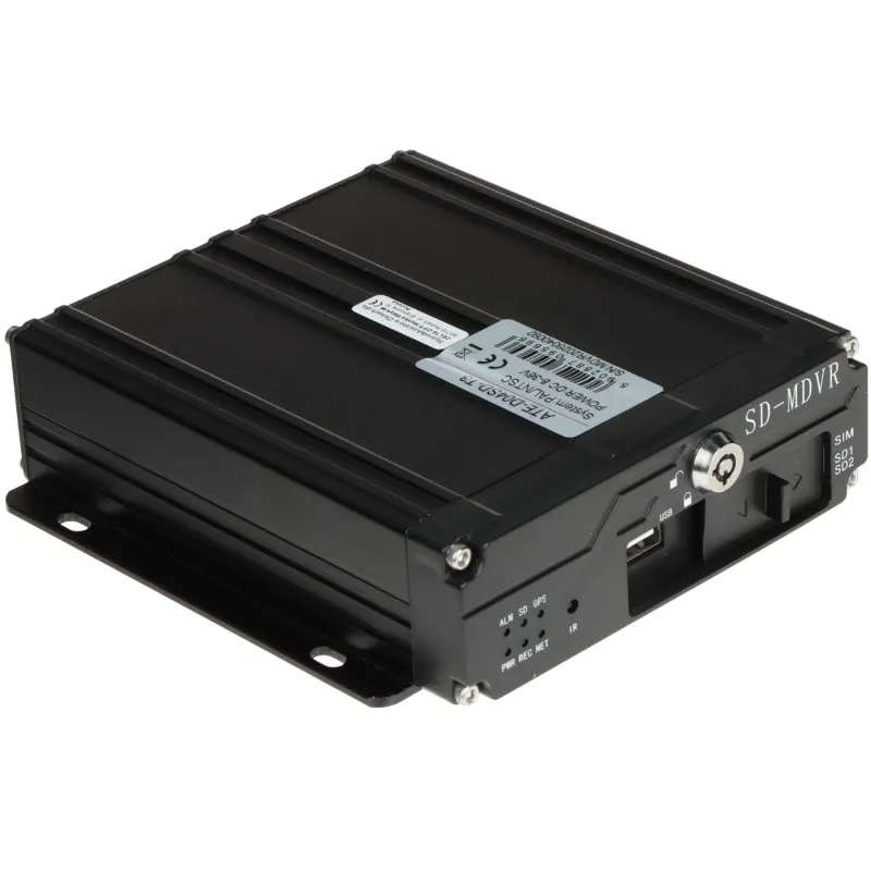 DVR auto 4 canale AHD FullHD accelerometru 2xSD ATE D04SD-T3