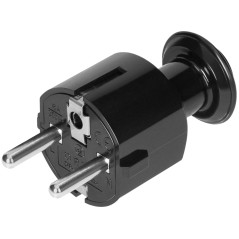 Ștecher schuko Orno 16A negru OR-AE-13304/B Orno ORNO - 1