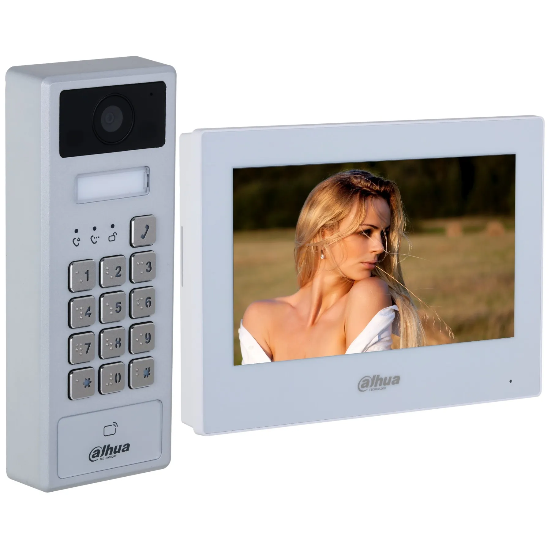 SET VIDEOINTERFON KTX03 Wi-Fi / 2-Wire DAHUA