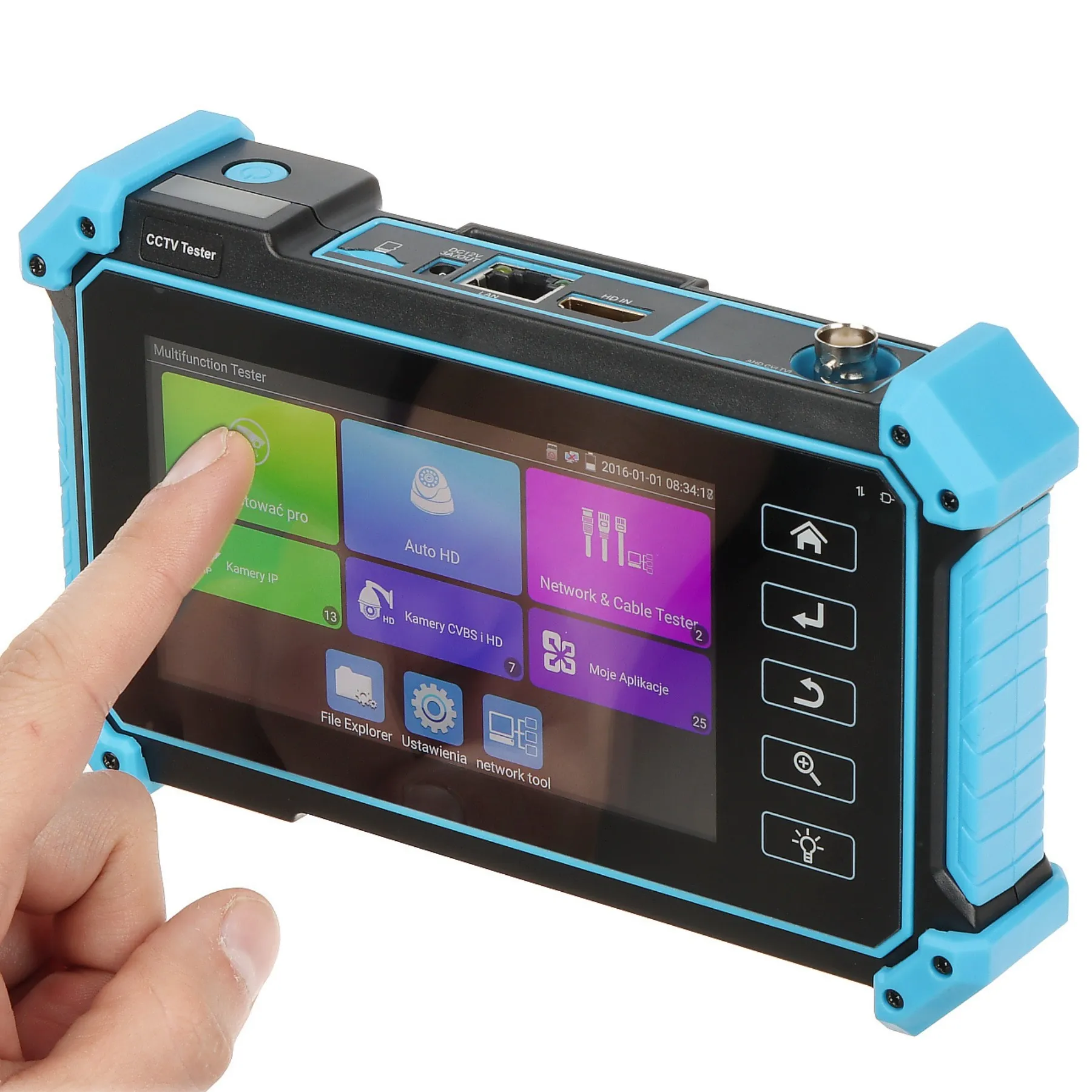 Tester CCTV 5inch IPS 4K/8Mpix analogic/IP CS-H7-50H-S2 , Wifi, touchscreen