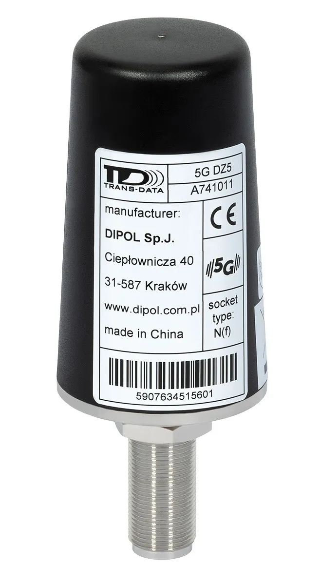 Antenă 5G omni pentru auto sau rulote TRANS-DATA DZ5 617-7200 MHz