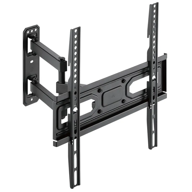 Suport TV și Monitor BRATECK-LPA78-443, Reglabil Vertical și Orizontal, 32-55 inch, 35kg, Negru