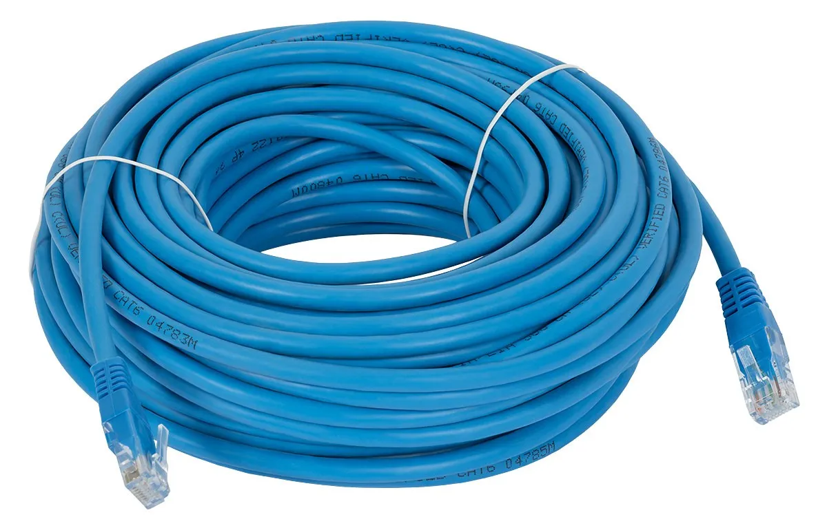 Patchcord UTP cat6 20m albastru