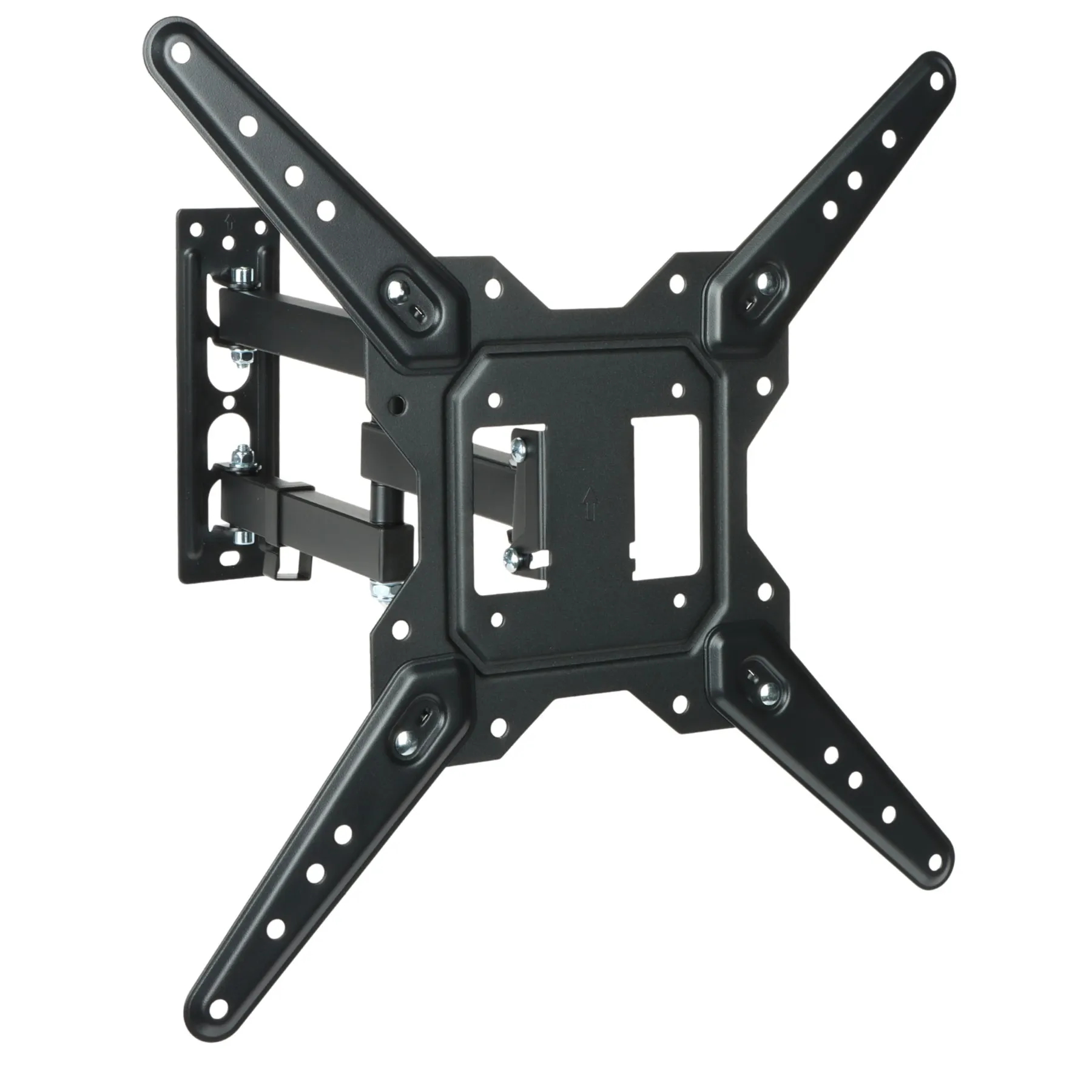 Suport TV/Monitor BRATECK-LPA68-443 Reglabil, Inclinare Verticală și Rotație Orizontală, Negru, Compatibil VESA, Dimensiune