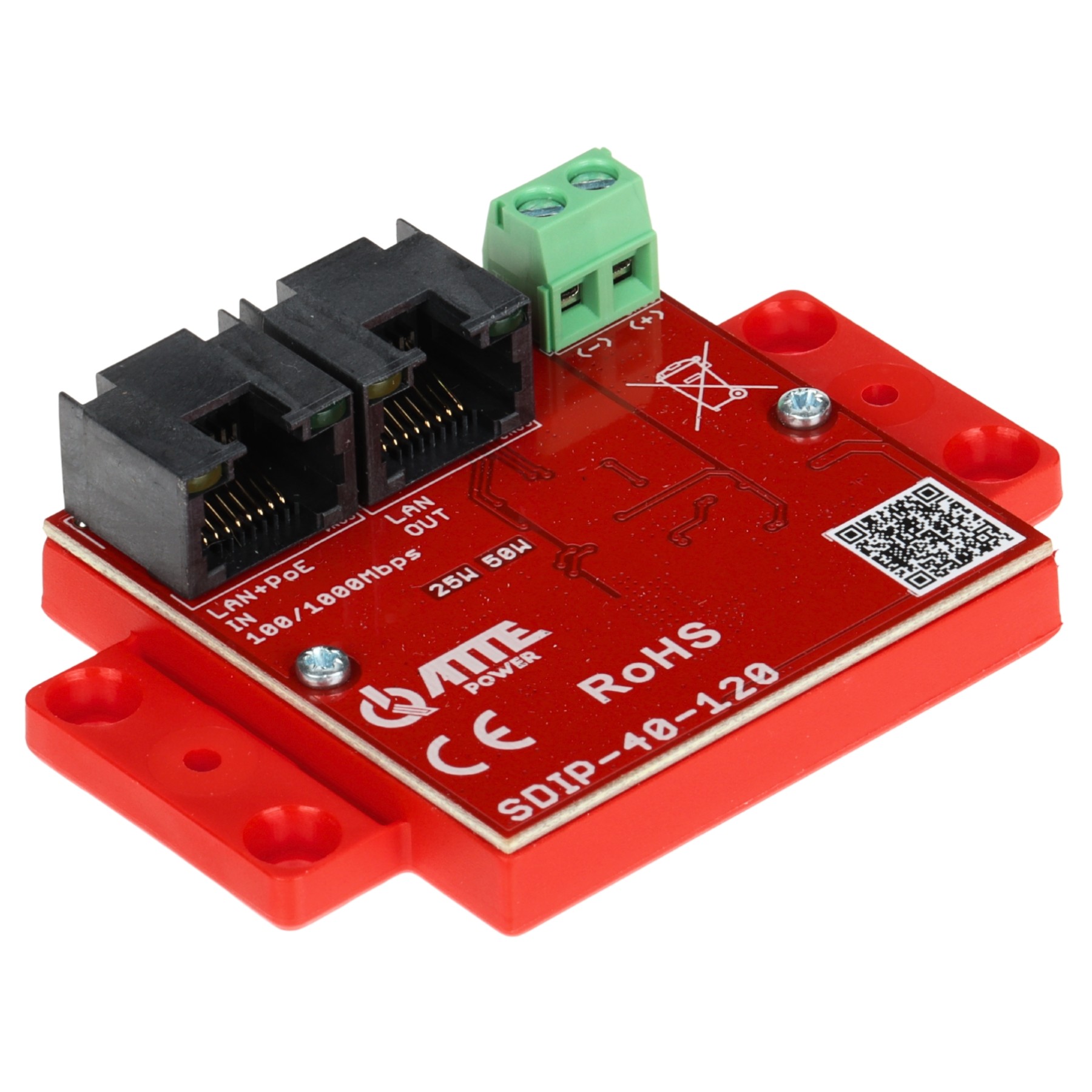 ADAPTOR POE SDIP-40-120 ATTE