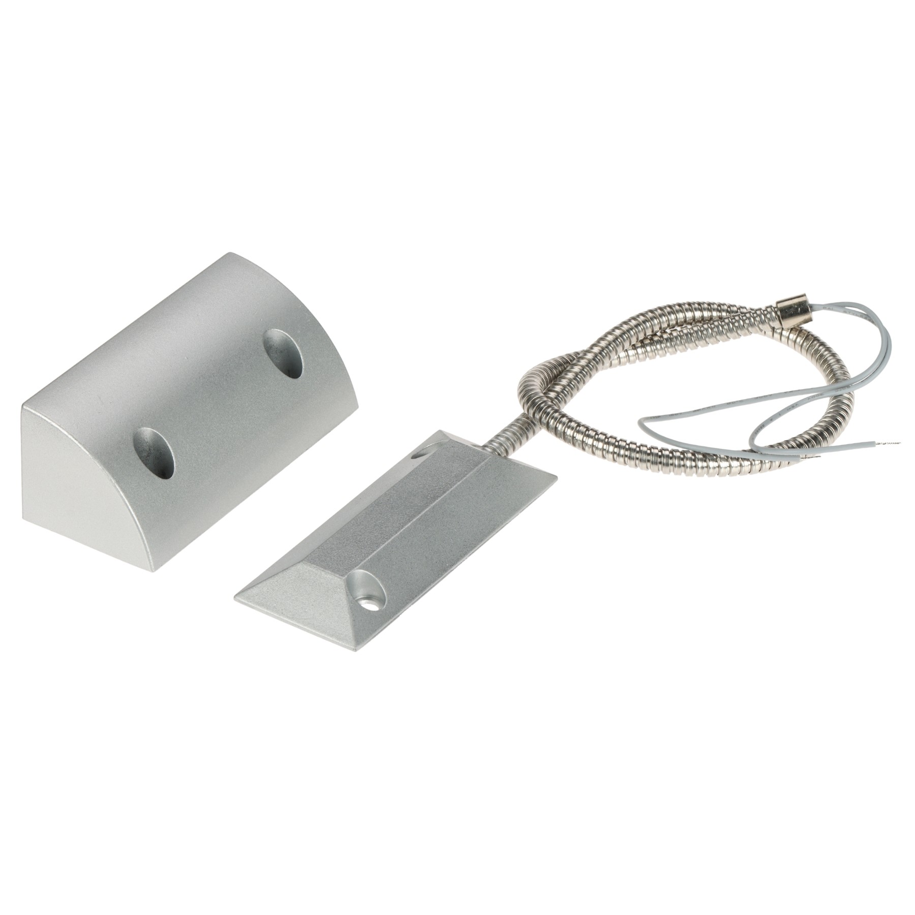 Contact magnetic NO (normal open) de exterior pentru porți suportă 500mA/100V