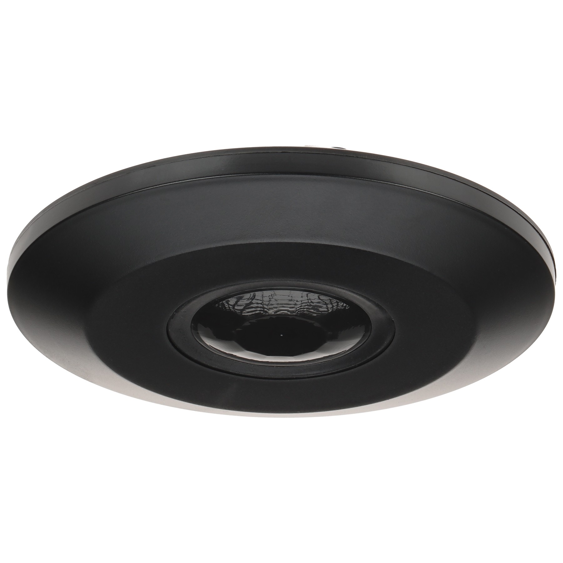 Detector mișcare PIR negru cu releu montat pe tavan 230V Orno OR-CR-241/B
