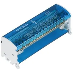 Bloc distributie bipolar Orno, 2 bare x 15poli, 125A, OR-LZ-8201/15 ORNO - 1