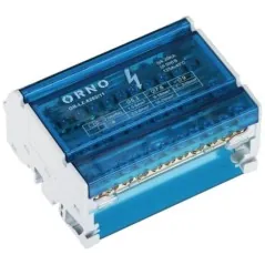 Bloc distributie tetrapolar Orno, 4 bare x 11 poli, 125A, OR-LZ-8202/11 ORNO - 1