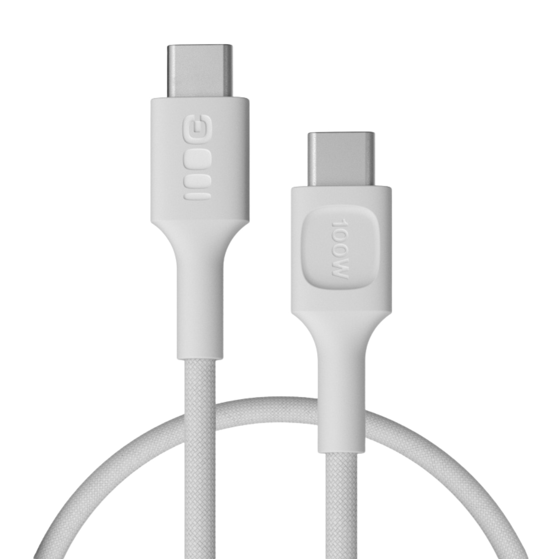 Cablu USB-C 0.3m alb USB 2.0 PD 100W PowerStream Green Cell Ultra Charge