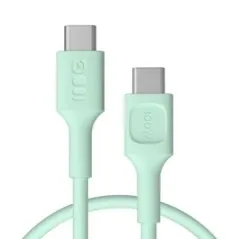 Cablu USB-C 1.2m Verde mentă  USB 2.0 PD 100W PowerFlex QC3.0 Green Cell Ultra Charge Green Cell - 1