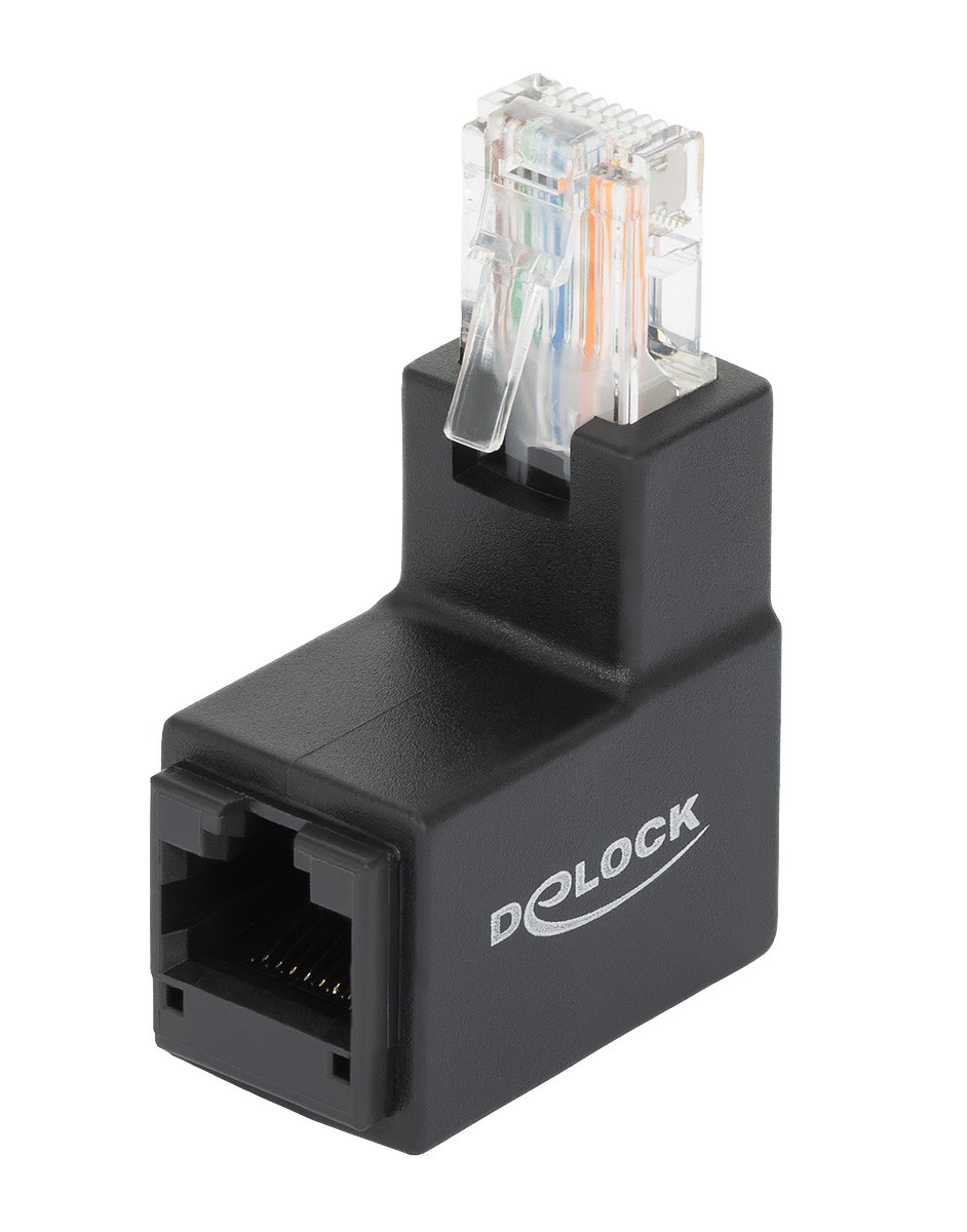 Adaptor cuplă UTP Cat6 la 90 de grade