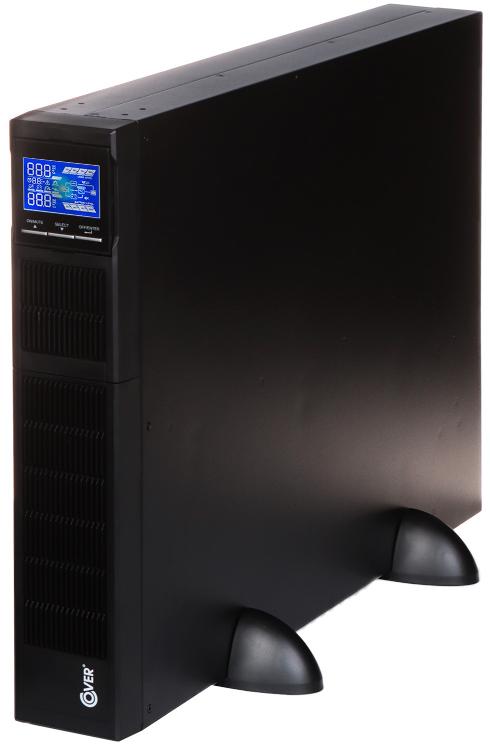 UPS rackabil 3000VA/3000W sinus pur COVER-CORE-3K cu display LCD 6x12V/9Ah