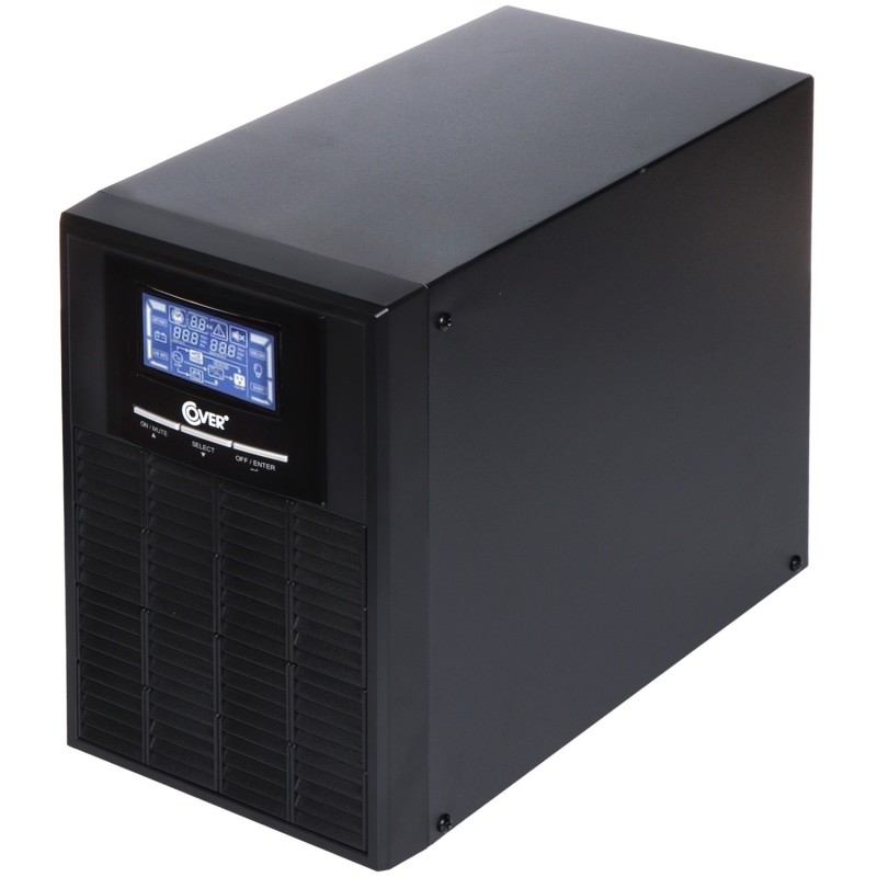 UPS 1000VA/900W sinus pur COVER-BASIC-1K cu display LCD 2x12V/9Ah