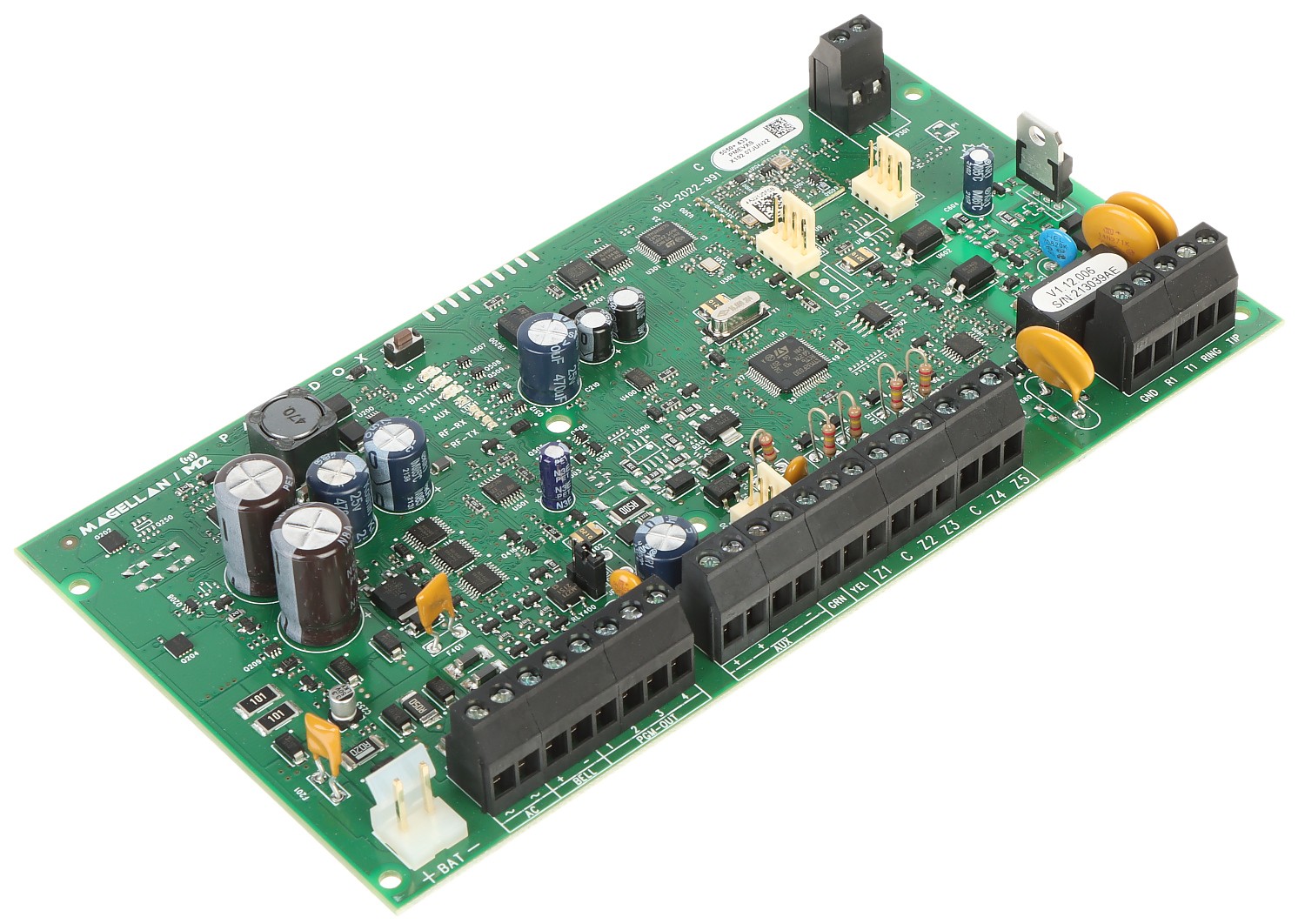 Centrală alarmă sistem hibrid wireless/cablat 32 zone extensibile Paradox MG5050+-B6A