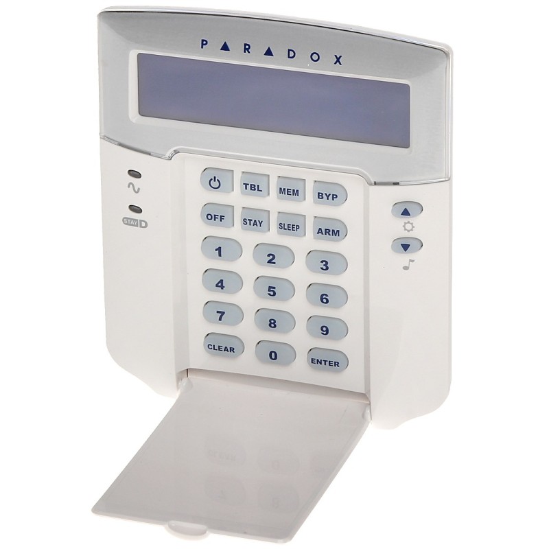 Tastatură LCD pentru sisteme de alarmă Paradox K32LCD W2W