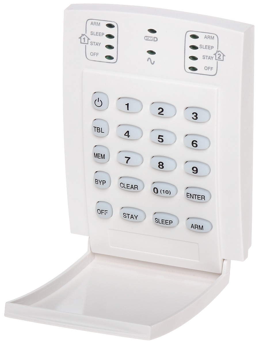 Tastatură LED pentru sisteme de alarmă 10 zone Paradox K10V-N3Q