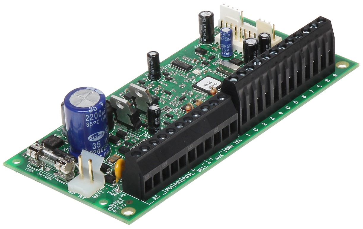 Centrala alarma antiefractie Paradox Spectra SP65, 9 zone, 2 partitii, 256 evenimente