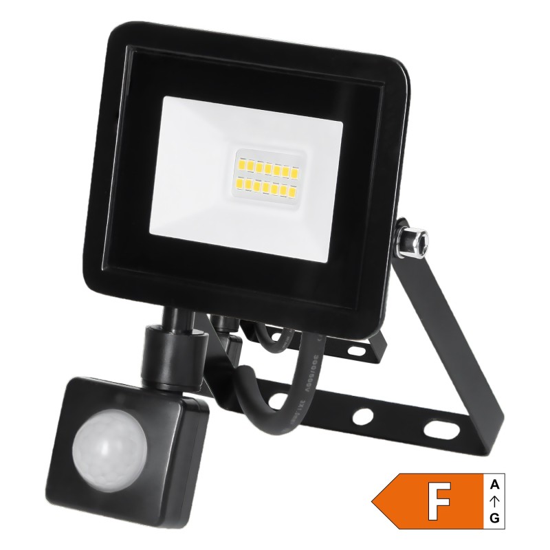 Proiector LED cu detector mișcare 10W alb neutru 850lm FL/R-9 VIRONE IP44