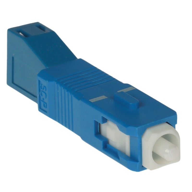 Adaptor cuplă fibră optică SC - LC singlemode