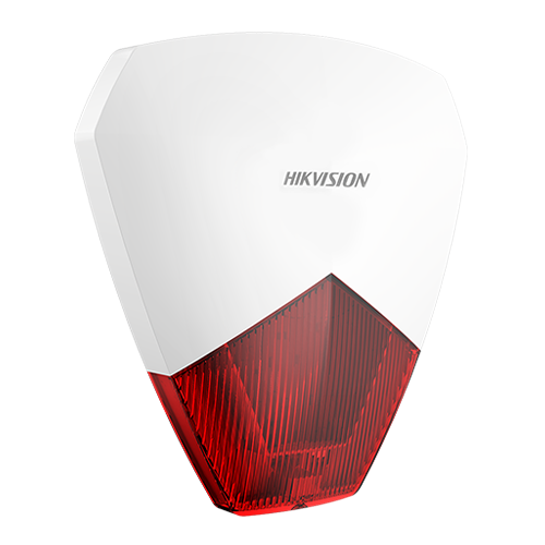 Sirena cablata AX PRO de exterior cu flash, led Rosu, IP54 - HIKVISION DS-PS1-R