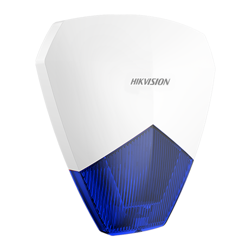 Sirena cablata AX PRO de exterior cu flash, led Albastru, IP54 - HIKVISION DS-PS1-B