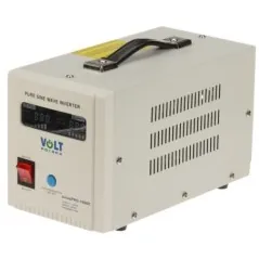 UPS 1000VA/700W pentru centrale termice sinusoidă pură cu AVR și acumulator extern SINUS-PRO-1000E VOLT Polska VOLT Polska - 1