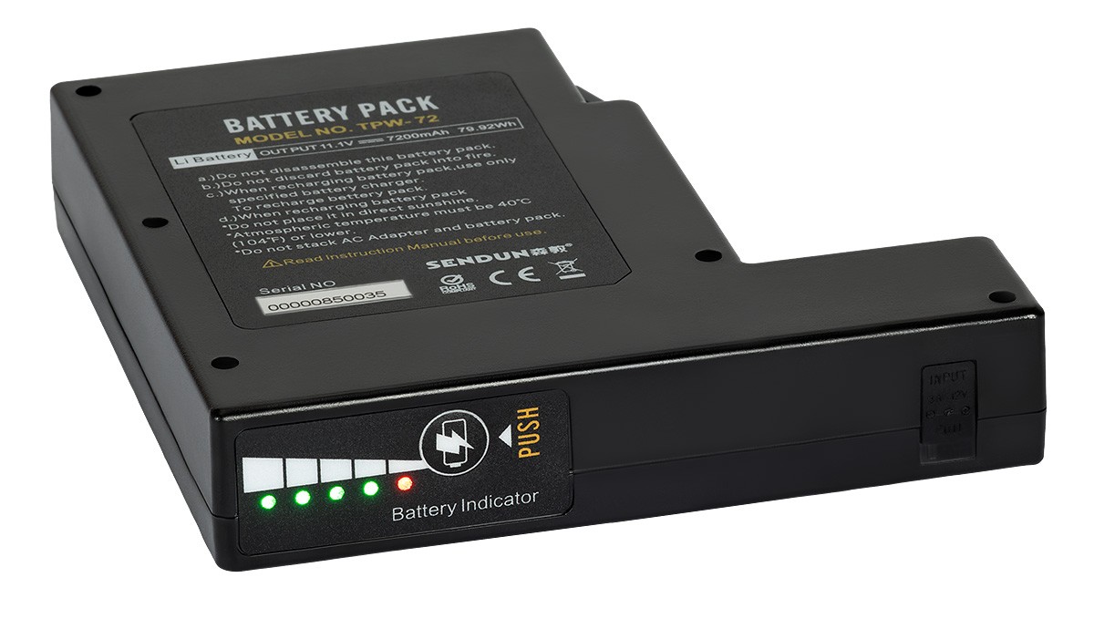 Baterie litiu-ion 7200 mAh pentru Splicer Sendun SD-9+