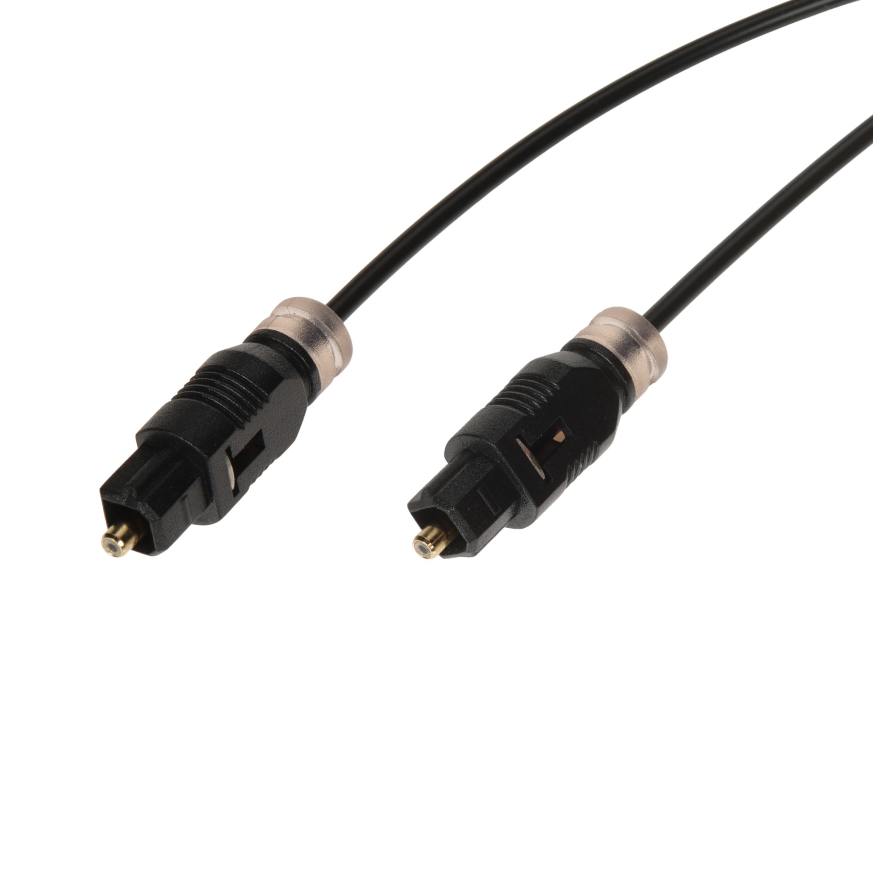 Cablu optic Toslink ultra subțire T-T 2m