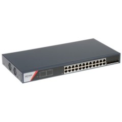 Switch de supraveghere Hikvision DS-3E1528-SI-24T4F cu 24 porturi RJ45 și 4xSFP, rackabil 1U HIKVISION - 1