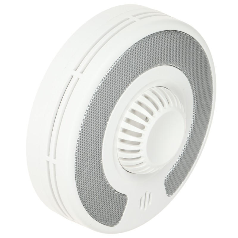 Detector căldură și fum ATLO SD02 sirenă 85 dB